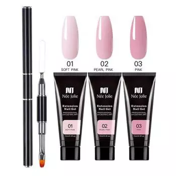 1 комплект, клей для наращивания ногтей, высокоэффективный, экологически чистый, трудосберегающий, быстросохнущий, сильная липкость, быстрое наращивание пластиковых ногтей 1