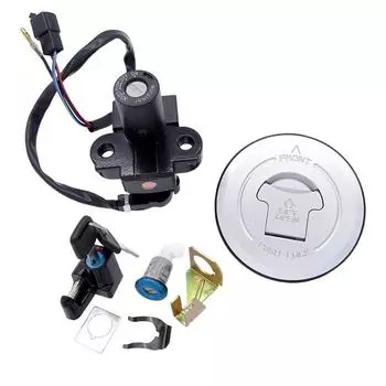 1 комплект, комплект замков для мотоцикла с замком зажигания, крышка топливного бака, замок сиденья, комплекты для мотоциклов для Honda CN250 Helix 35010-KS4-711