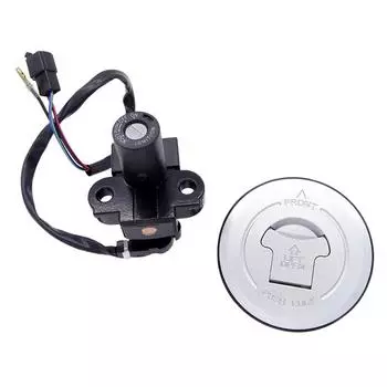 1 комплект, комплект замков для мотоцикла с замком зажигания, крышка топливного бака, замок сиденья, комплекты для мотоциклов для Honda CN250 Helix 35010-KS4-711