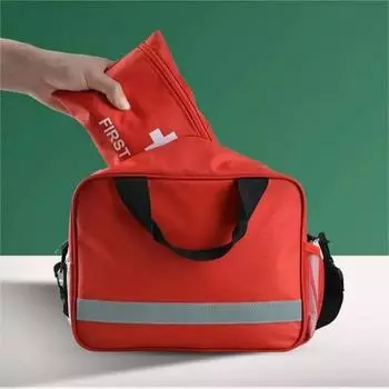 1 комплект красных сумок для хранения лекарств в чрезвычайных ситуациях для защиты на открытом воздухе, домашнего использования, автомобильного дорожного набора, сумка для хранения