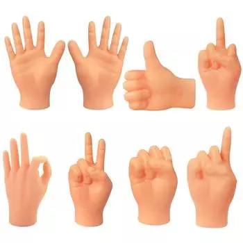 1 комплект креативных интерактивных забавных игрушек для кошек, мини-игрушки для дразнения в виде кошачьих пальцев, искусственные перчатки для рук, игрушки для домашних животных