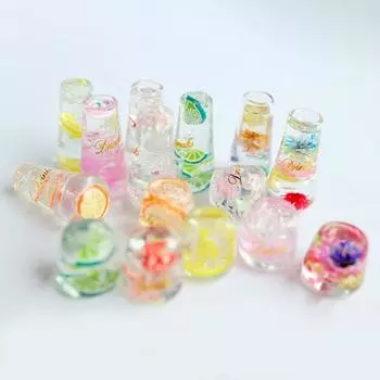 1 комплект кукольного домика миниатюрный персиковый сок хризантемы газированная вода миниатюрный кукольный домик реалистичный шикарный и радостный набор игрушек красный