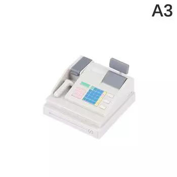 1 комплект кукольный домик декорация сцена супермаркет магазин карта машина сканер модель игрушка as the picture