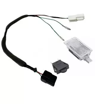 1 комплект лампочек для перчаточного ящика и кабель для Hyundai для Kia 9262033000 9351021000 92620-33000 93510-21000 Узел выключателя лампы перчаточного ящика CHINA