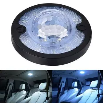 1 комплект лампы для чтения с голосовым управлением, привлекательный прочный автомобильный потолочный светильник для автомобиля