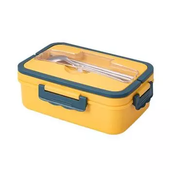 1 комплект ланч-бокса, не содержащего бисфенола-А, термостойкий полипропиленовый контейнер для приготовления еды, принадлежности для дома розовый