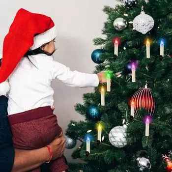 1 Комплект Легкая беспламенная свеча Перерабатываемая практичная свадебная украшение LED A