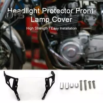 1 комплект, легкая передняя фара, защита от ржавчины, надежная акриловая защита фар для SUZUKI V STROM 1050XT чёрный