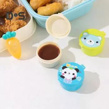 1 комплект легкой бутылки для соуса, многоцелевой контейнер премиум-класса для обеда, контейнер для соевого соуса Bento, мини-коробка