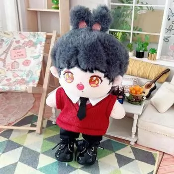 1 комплект легкой кукольной одежды, экологически чистый большой тканый чистый жилет