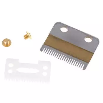 1 комплект лезвий для машинки для стрижки волос золотого цвета с керамическим лезвием для беспроводной машинки для стрижки волос