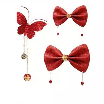 1 комплект лука-шалота, имитация банта, украшение для свадебного фона, украшение на стену, украшение для свадебного переключателя