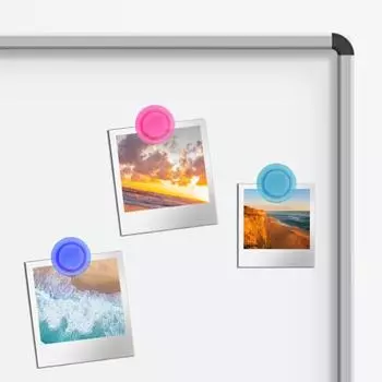 1 комплект, магнит для доски, круглые магниты на холодильник, красочные прочные магниты для доски «сделай сам», для домашнего офиса, школы разноцветный