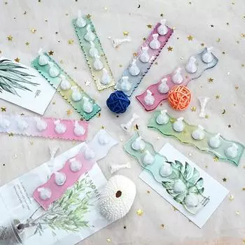 1 комплект магнитного держателя для ногтей с градиентной цветной основой, профессиональный маникюр своими руками, подставка для ногтей, носимые накладные ногти, демонстрирующая полка, многоразовый гвоздь A розовый