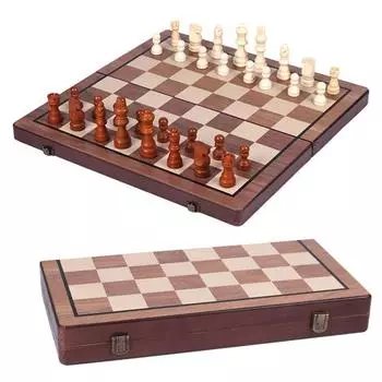 1 комплект магнитных шахмат со складной шахматной доской портативные дорожные деревянные международные шахматы
