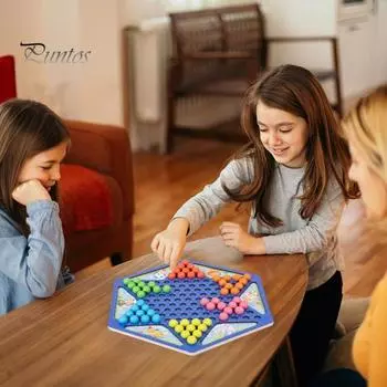 1 комплект магнитных шахматных игр для тренировки логического мышления, обучающие шашки 2 в 1, игра с магнитными камнями для детей и взрослых, интерактивная стратегия для нескольких игроков 1 Set