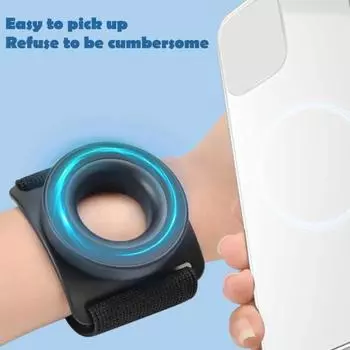 1 комплект магнитный держатель для телефона на запястье вращающийся на 360 градусов регулируемый мужской женский спортивный ремешок на запястье крепление для сотового телефона Sets