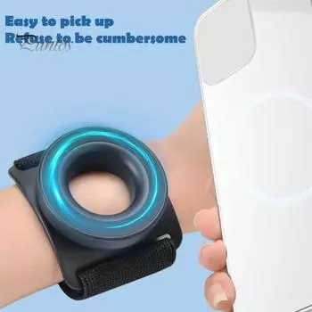 1 комплект магнитный держатель для телефона на запястье вращающийся на 360 градусов регулируемый мужской женский спортивный ремешок на запястье крепление для сотового телефона Sets