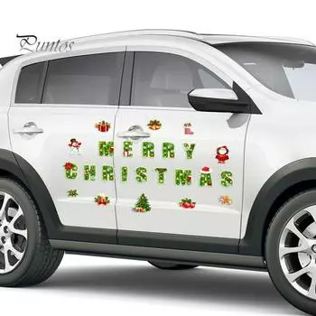 1 комплект магнитов на холодильник в виде рождественской елки, водонепроницаемый ПВХ, 3D, рождественский магнит на холодильник, домашняя кухня, холодильник, шкафчик, кузов автомобиля, украшение, наклейка A