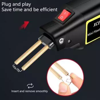 1 комплект, машина для ремонта автомобильного бампера, 3s, быстрый нагрев, 400, сварочные скобы, карманный размер, пластиковый комплект для ремонта трещин, трещин, отверстий для сварки для авто