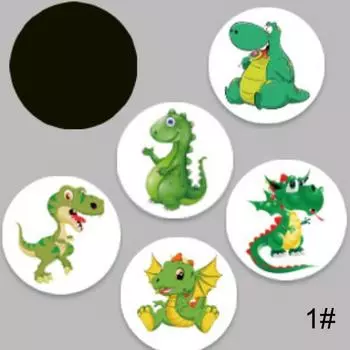 1 комплект, меняющая цвет наклейка, термохромная наклейка для унитаза, наклейка для обучения писсуару 1#