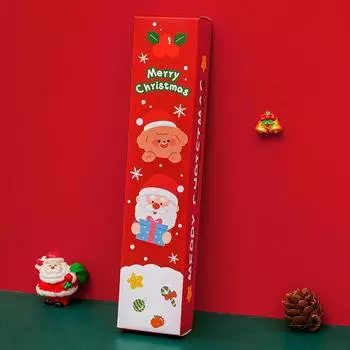 1 комплект милый мультфильм Санта-Клаус снеговик лось рождественский набор канцелярских принадлежностей креативные инструменты для рисования канцелярские принадлежности для студентов подарки