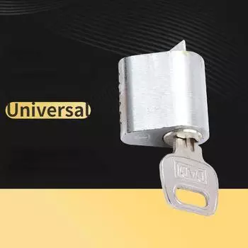 1 комплект мини-цилиндров замка противопожарной двери, цилиндр замка противопожарной двери, цилиндр замка для трубы, открытый медный цилиндр замка, алюминиевый цилиндр замка copper core 1set