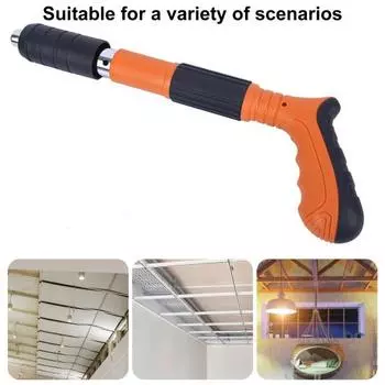 1 комплект, мини-потолочное устройство, малошумное обслуживание, малый калибр, профессиональный фиксатор для ногтей, настенный крепеж, деревообрабатывающий инструмент, столярное применение