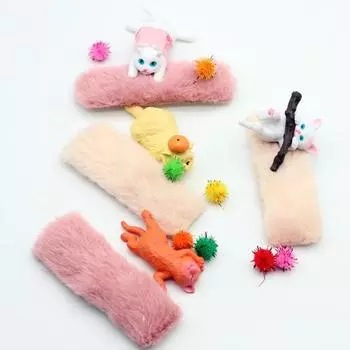 1 комплект, миниатюрная модель кота, очаровательная фигурка маленького кота, украшение для кукольного домика, микропейзажное украшение B