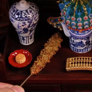 1 комплект миниатюрных вееров, реквизитов, украшений, сделай сам, кукольный домик, декорации, животные, кошки, игрушки из шпона, украшения для вееров, аксессуары