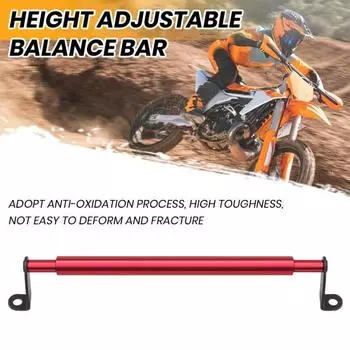 1 комплект, модифицированный удлинитель для мотоцикла из алюминиевого сплава, усиленный регулируемый балансир для мотоцикла, простая установка, навигация по мобильному телефону чёрный