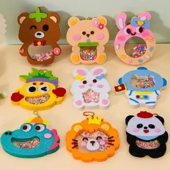 1 комплект мультяшных животных для шитья кукол своими руками из нетканого материала Astronaut