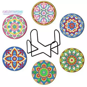 1 комплект, набор подставок для рисования с искусственным алмазом с держателем, деревянные подставки для искусства из искусственного алмаза, сделай сам, художественные поделки из искусственного алмаза, проекты, наборы с алмазными точками Sets