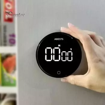 1 комплект надежной регулировки вращения с низким уровнем шума, таймер для обучения, функция обратного отсчета времени для школы чёрный