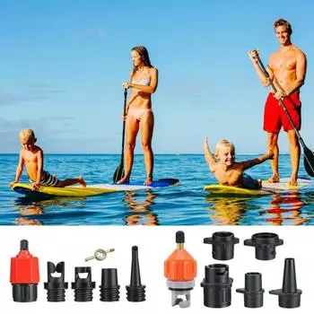 1 комплект надувного насоса SUP адаптер для крепления насоса для доски для гребли воздушный клапан SUP