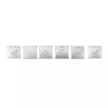 1 Комплект Накладка на панель CD-плеера центральной консоли с переключателями функций для Mercedes Benz GLK