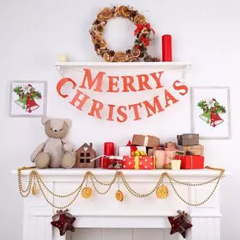 1 комплект, наклейка с алмазной росписью, сделай сам, узор в виде колокольчика, набор наклеек со стразами для рождественского украшения стены, окна