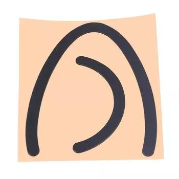 1 комплект Наклейки-глайды для ножек мыши, Скейтборды с изогнутыми краями для-Logitech Mx Vertical