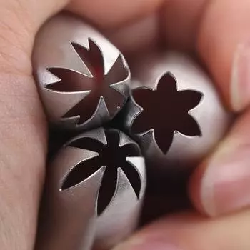 1 комплект, насадки для кондитерских изделий среднего размера, инструменты для выпечки, насадки из нержавеющей стали