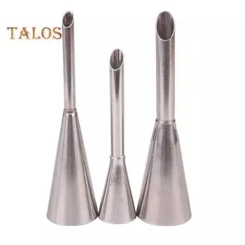 1 комплект насадок для слоеного кондитерского мешка, съемные антидеформированные экологически чистые модные насадки для ручного украшения слоеного кондитерского мешка для кухни серебряный