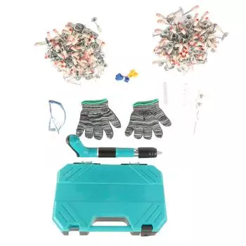 1 комплект настенного гвоздезабивного пистолета с бесшумным автоматическим удалением сколов, портативный инструмент для крепления гвоздей на стену для домашнего использования