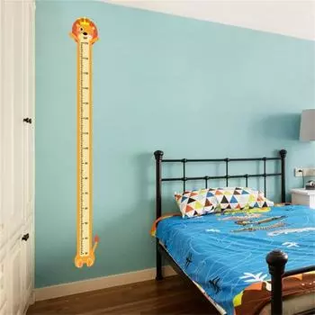 1 комплект настенных наклеек самоклеящиеся водонепроницаемые ПВХ детские измерительные приборы для измерения высоты и роста настенные Rabbit
