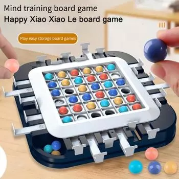 1 комплект настольной игры «Уничтожение мячей» с 32 разноцветными бусинами для распознавания цвета, тренировка фокуса и логики мышления 2