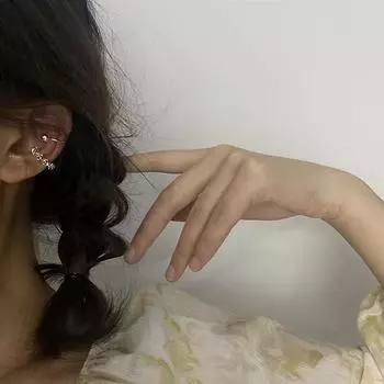 1 комплект непирсинговых сережек-клипс для ушей, минималистичные серьги-каффы для хряща, серьги-каффы для женщин, ювелирные изделия onesize