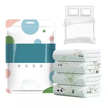 1 комплект нетканых одноразовых простыней для путешествий, толстые простыни с рисунком для гостиниц, грязеотталкивающие защитные чехлы с принтом, портативные изоляционные простыни