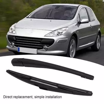 1 комплект, новый автомобильный задний дворник + замена рычага 6429R2 для Peugeot 206 1998-2012