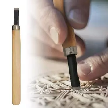 1 комплект ножей для резьбы по марганцевой стали, набор ножей для резьбы по дереву, долото с ручкой из соснового дерева, нож для прорубки, деревообработка 4pcs/set