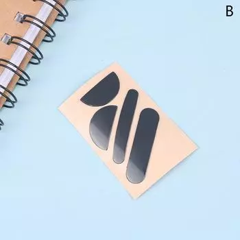 1 комплект ножек для мыши, коньки, накладки для проводной/беспроводной мыши Master3, противоскользящая наклейка