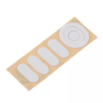 1 комплект ножек для мыши, коньки для мыши G304 G305, белая мышь, скользящая, изогнутая кромка