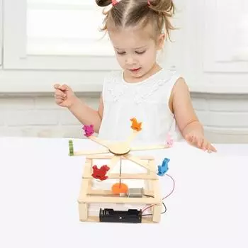 1 комплект обучающих демонстрационных игрушек, способность решать проблемы, предотвращать игровую зависимость, электрические карусели «сделай сам», физические игрушки, детские игрушки